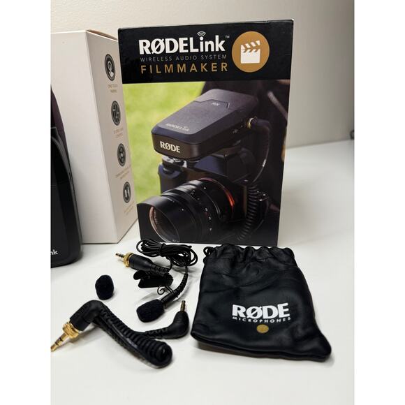 RODELink Filmmaker Kit Digital Camera-Mount Wireless Microphone - Picture 3 of 16